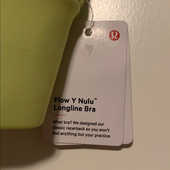 Lululemon Flow Y Nulu Longline Bra, Wasabi, Sz 6
NWT - Picture 3 of 6